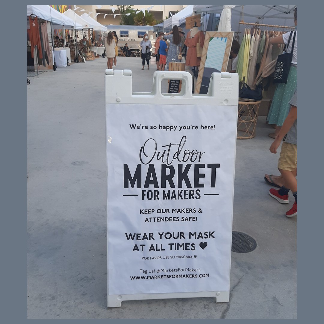 Market For Makers Welcome sign..jpg
